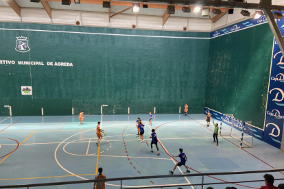Un total de 82 partidos se jugaron en Ágreda desde el pasado viernes hasta el domingo. HDS