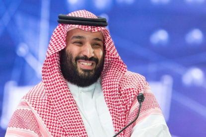 El príncipe saudí Mohammed bin Salma.-X80001