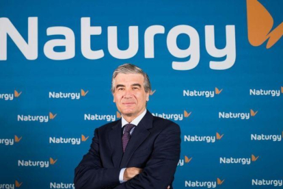 El presidente ejecutivo de Naturgy, Francisco Reynes, en una rueda de prensa.-MAXIMO GARCIA DE LA PAZ
