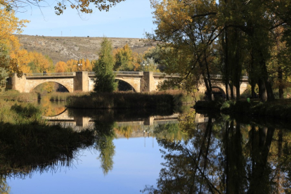 Puente de piedra de Soria. HDS