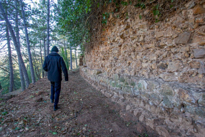 La muralla revela su fuerza en el Castillo. MARIO TEJEDOR (14)