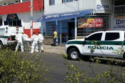 Los asesinados son los exguerrilleros Milton Urrutia Mora y José Milton Peña Pineda.-ORIENTE NOTICIAS