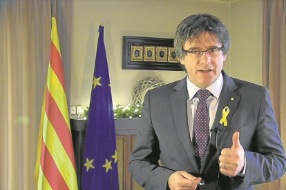El PDECat condiciona la vuelta de Puigdemont a un pacto político con el Estado.-/ VIRGINIA MAYO (AP)