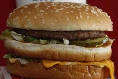 El famoso sándwich de McDonalds Big Mac.-APl