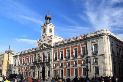 La Real Casa de Correos, en la Puerta del Sol de Madrid.-WIKIMEDIA