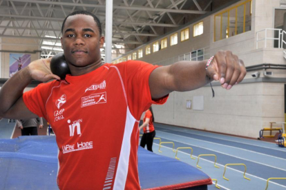 Luis Manuel Ramírez fue el gran protagonista del Nacional con dos medallas, récord de España y mínimas mundialistas.-Valentín Guisande