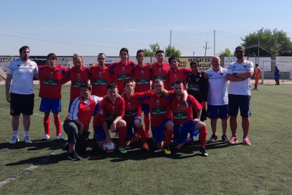 El equipo del Numancia que ha participado en el torneo de Tarragona. CD Numancia