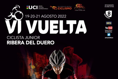 Cartel anunciador de la Vuelta Ribera del Duero.