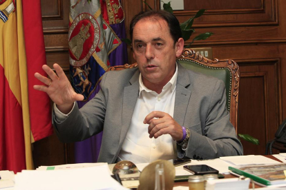 Benito Serrano, presidente de la Diputación de Soria-Mario Tejedor