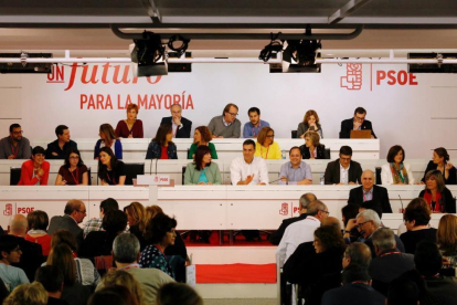Comité federal del PSOE del pasado abril.-JUAN MANUEL PRATS