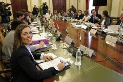 La consejera de Agricultura y Ganadería, Milagros Marcos, asiste a la Conferencia Sectorial de Agricultura y Desarrollo Rural-ICAL