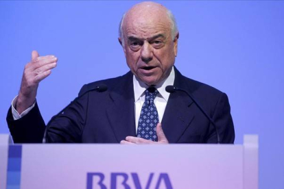 El presidente de BBVA, Francisco González, en una foto de archivo.-Foto: JOSÉ LUIS ROCA