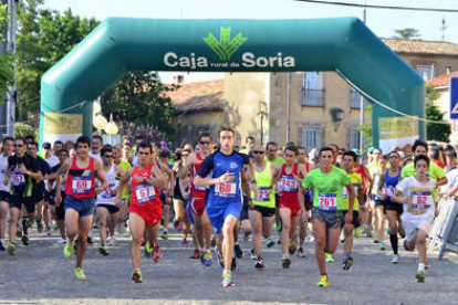 La prueba en Quintana Redonda contó con 440 participantes. / ÁLVARO MARTÍNEZ-