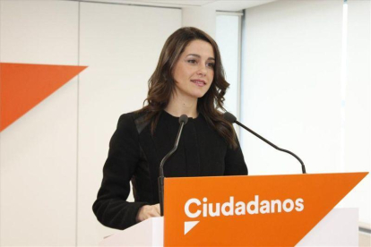 La portavoz de Ciudadanos, Inés Arrimadas.-EFE