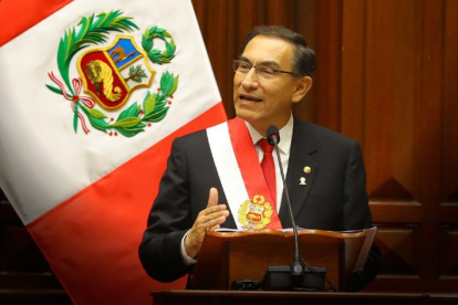 Martín Vizcarra, presidente de Perú-EL PERIÓDICO