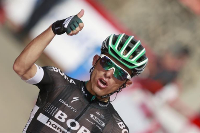 El polaco Rafal Majka (Bora-Hansgrohe) se impone vencedor de la decimocuarta etapa de la Vuelta Ciclista a España-EFE