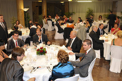 La cena de gala del miércoles El Pregón en el Ayuntamiento de Soria. / VALENTÍN GUISANDE-