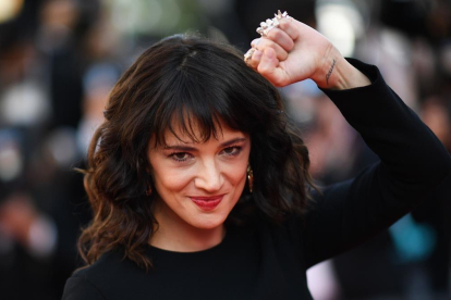 Asia Argento.-LOIC VENANCE