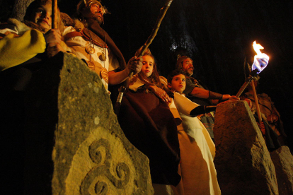 Fiesta del Samaín de los celtíberos de Numancia.- HDS