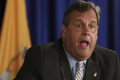 El gobernador de Nueva Jersey Chris Christie, en Trenton el pasado lunes 3 de julio.-Mel Evans