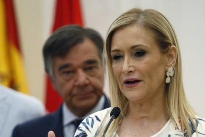 La presidenta de la Comunidad de Madrid Cristina Cifuentes.-EFE