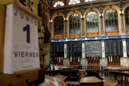La bolsa de Madrid, este viernes.-CHEMA MOYA (EFE)
