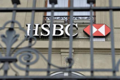 La entidad HSBC Private Bank fotografiada en Ginebra, Suiza.-Foto: EFE / MARTIAL TREZZINI
