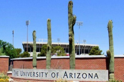La universidad de Arizona, en los EEUU.-