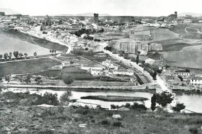El río y la ciudad 1908. FELIPE DE LAS HERAS DEL CAMPO