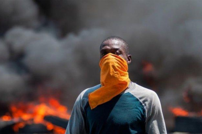 Aumentan las protestas sociales en Haití.-EFE