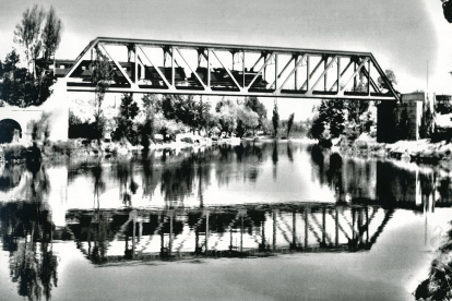 Puente de Hierro 1950. DANIEL ARBONÉS VILLACAMPA