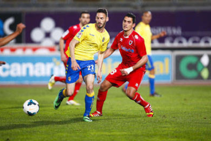 Juanma en el encuentro de la pasada temporada en Las Palmas. / Área 11-