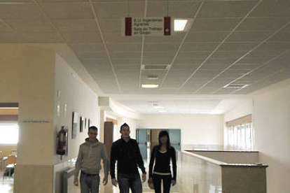 Alumnos del Campus de Soria. / ÁLVARO MARTÍNEZ-