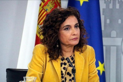 La ministra de Hacienda, María Jesús Montero, en una imagen de archivo.-TANIA/ ACN