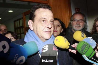 El fiscal Anticorrupción Pedro Horrach, el pasado 9 de diciembre, a la salida de los juzgados de Palma.-Foto: EFE/ J.G