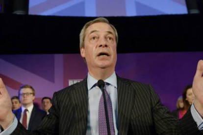Nigel Farage.-EFE