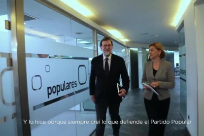 El presidente Mariano Rajoy ha anunciado en twitter el estreno de su videoblog.-/ PERIODICO