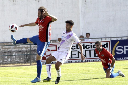 El Uxama sigue sin puntuar en este inicio de la competición en Tercera.-Luis Ángel Tejedor