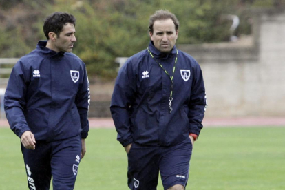 El entrenador del Numancia destaca del rival el cambio que ha mostrado después de un tiempo de adaptación a la categoría.-LUIS ÁNGEL TEJEDOR