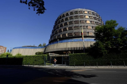Fachada del Tribunal Constitucional.-AGUSTÍN CATALÁN