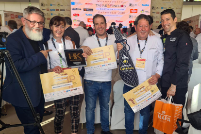 Premios para La Gastro Tasquita y La Chistera en el Concurso de Tapas de Palencia. HDS