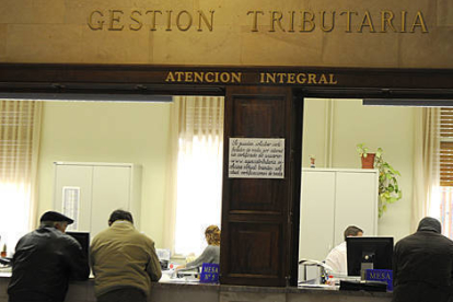 Oficinas de la Agencia Tributaria en Soria. / VALENTÍN GUISANDE-