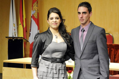 Antonio Manuel Ruiz y Vanessa Lizarraga, de Santa Bárbara.