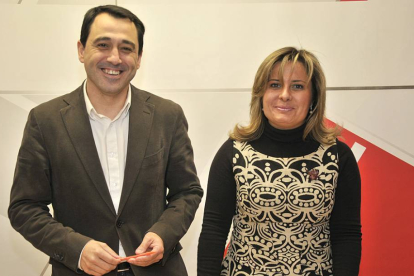 Javier Muñoz y Esther Pérez.-VALENTÍN GUISANDE