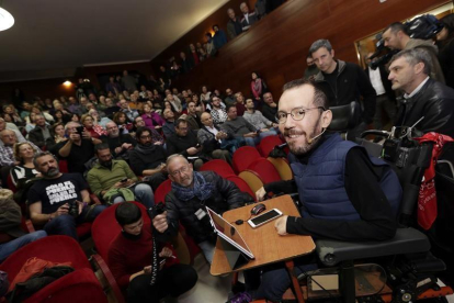 El secretario de organización estatal de Podemos, Pablo Echenique, en una imagen reciente.-EFE