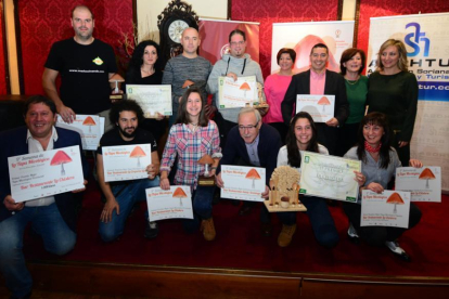 Ganadores de los premios de la Semana de la Tapa Micológica-ÁLVARO MARTÍNEZ