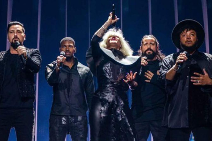 El grupo Equinox en Eurovisión 2018.-EL PERIÓDICO