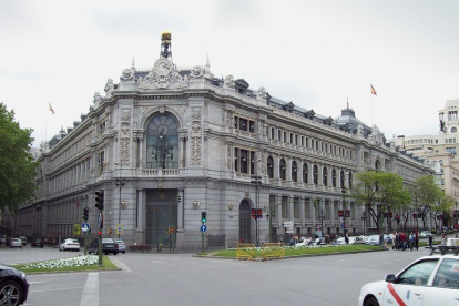 Edificio del Banco de España, en Barcelona.-/ RICARD CUGAT