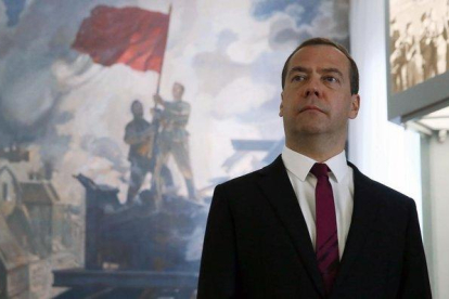 El hasta ahora primer ministro ruso, Dmitri Medvédev.-YEKATERINA SHTUKINA (AFP)