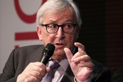 El presidente de la Comisión Europea, Jean-Claude Juncker.-AFP